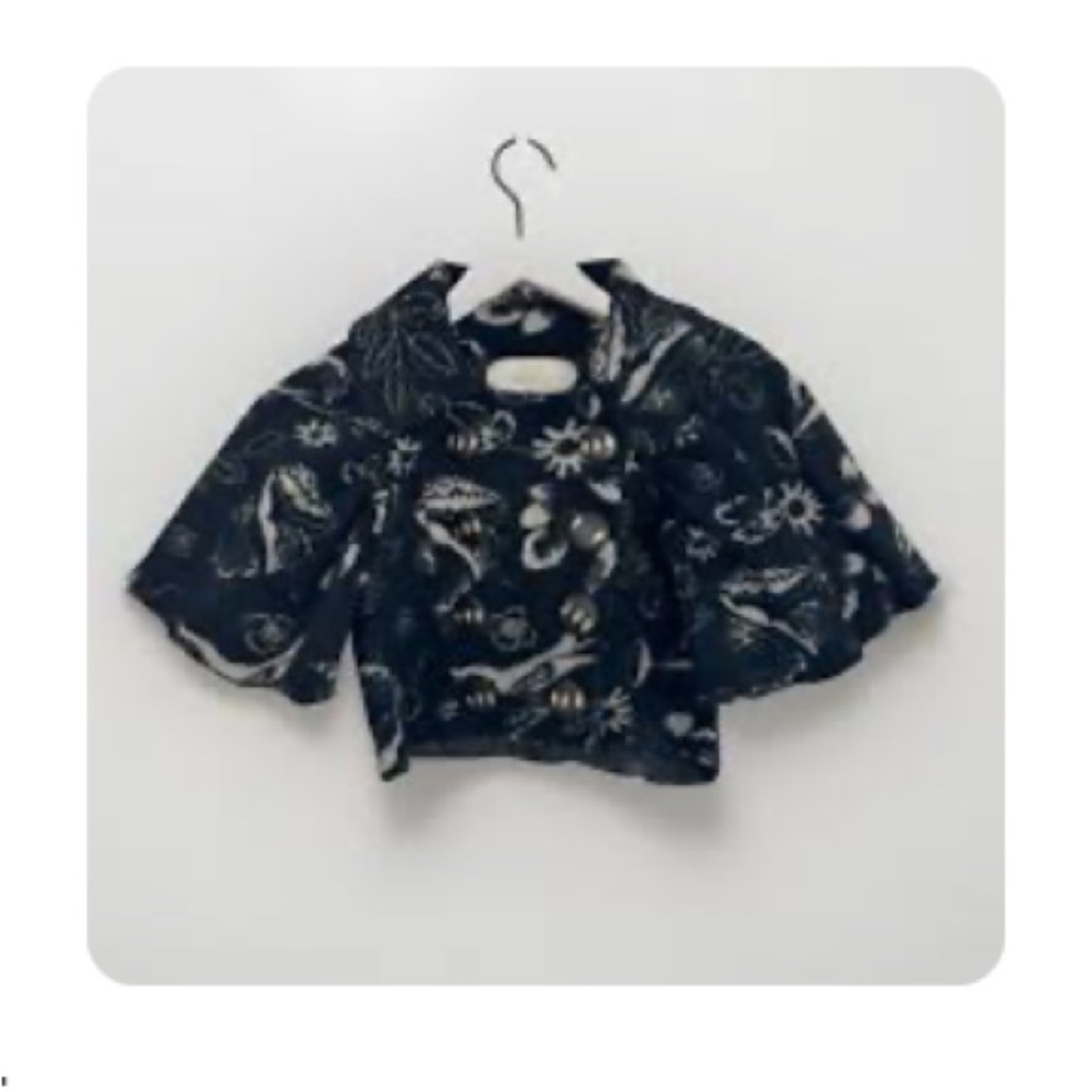 Leifsdottir Black and White Knit Sweater